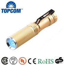 365NM UV Ultraviolet 365NM MINI Flashlight XPE LED With Pen Clip